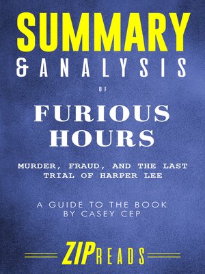 cover image of Summary & Analysis of Furious Hours